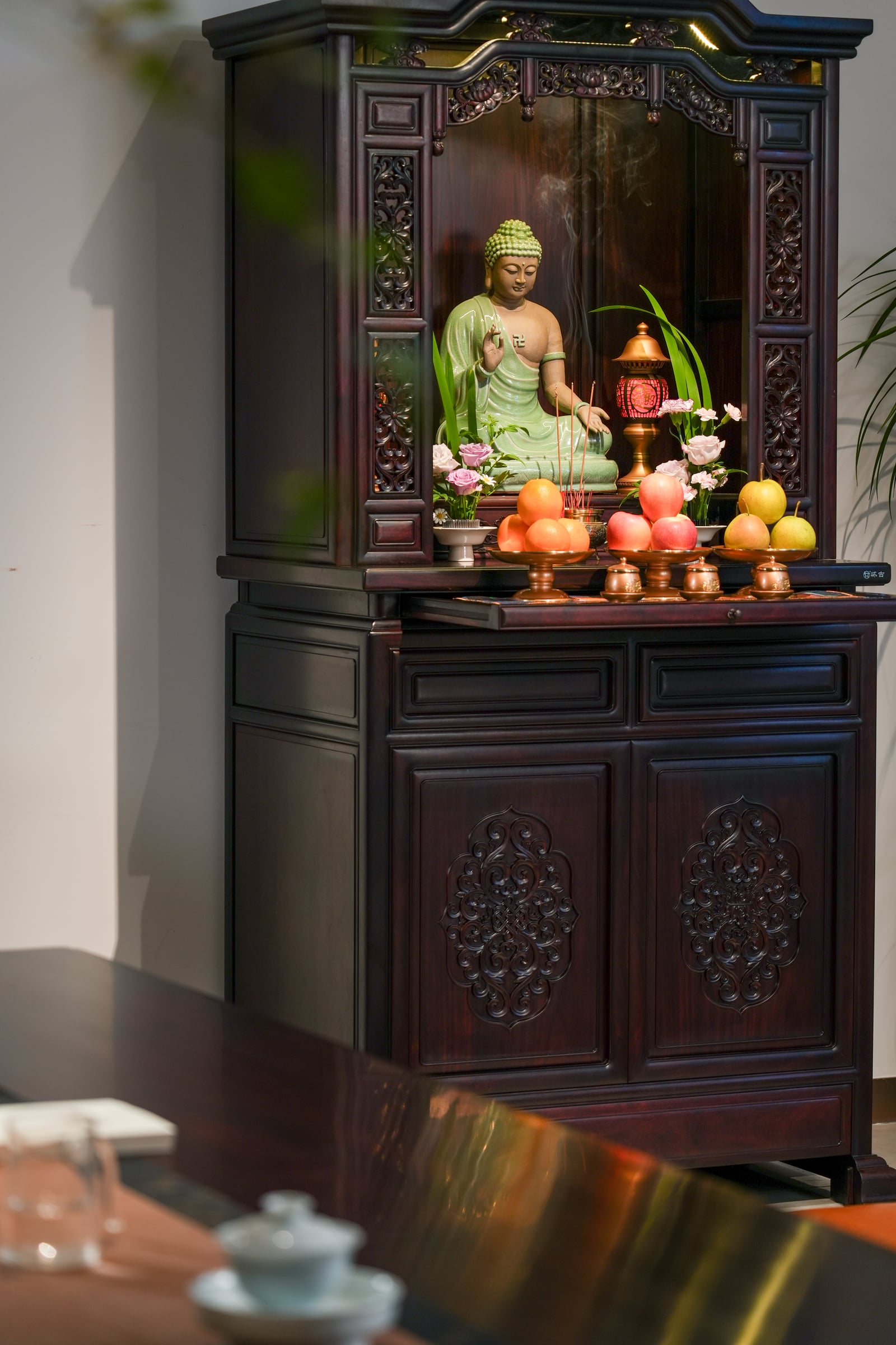 莲台明性佛龛
