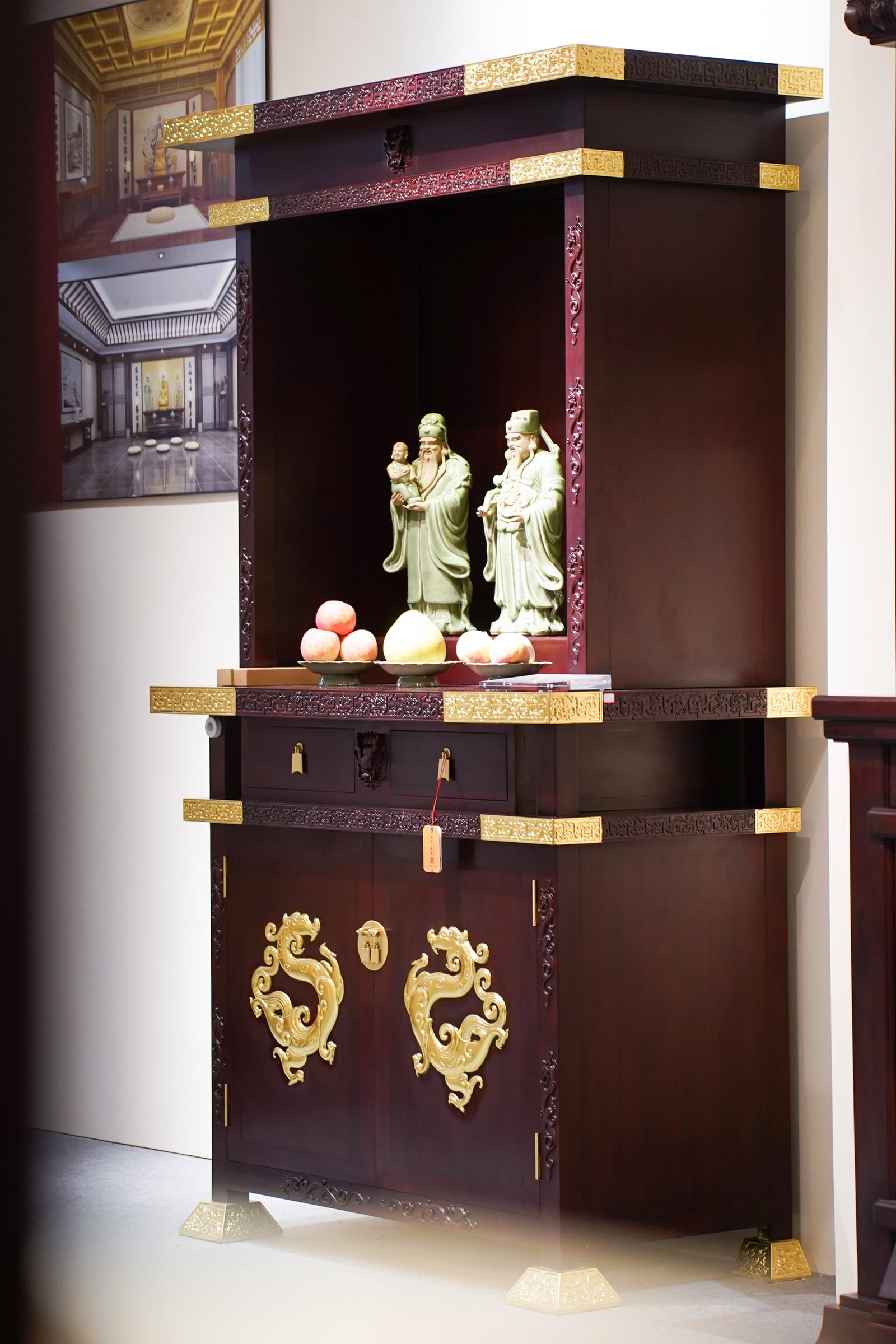 祥龙法相佛龛