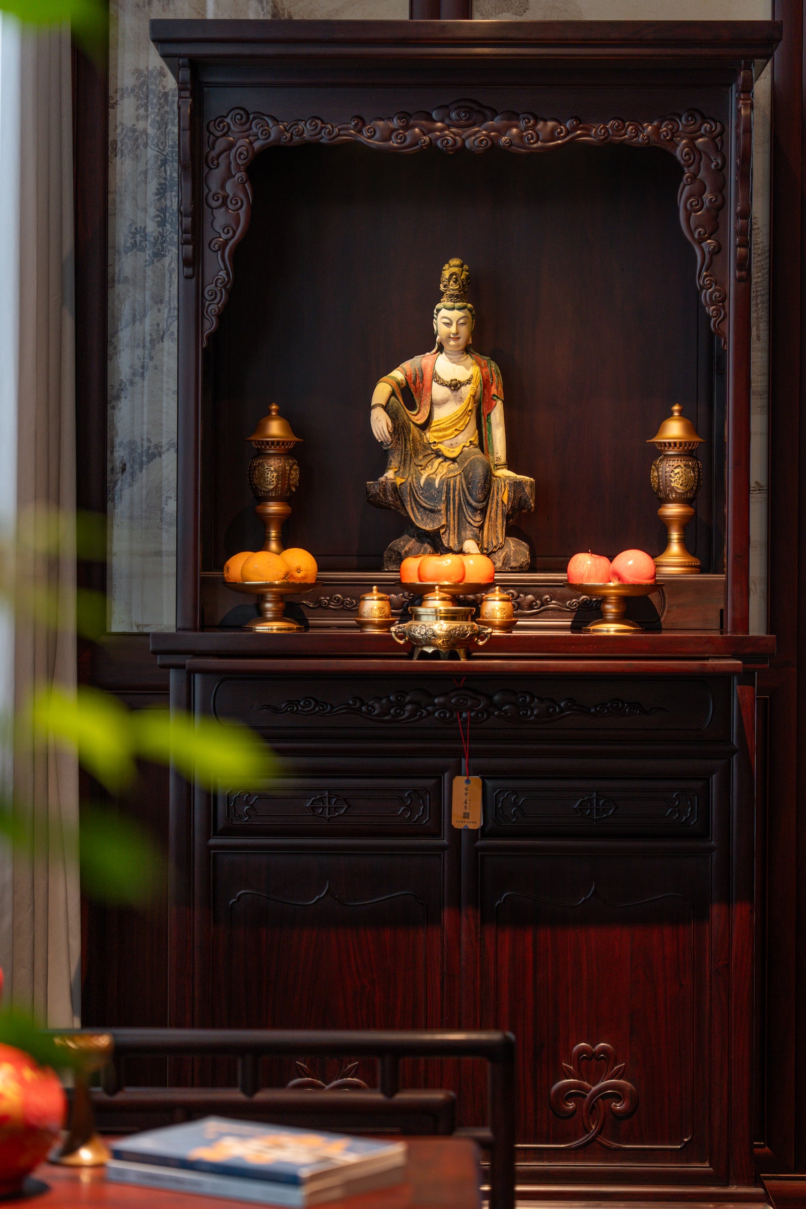 祥云瑞境佛龛